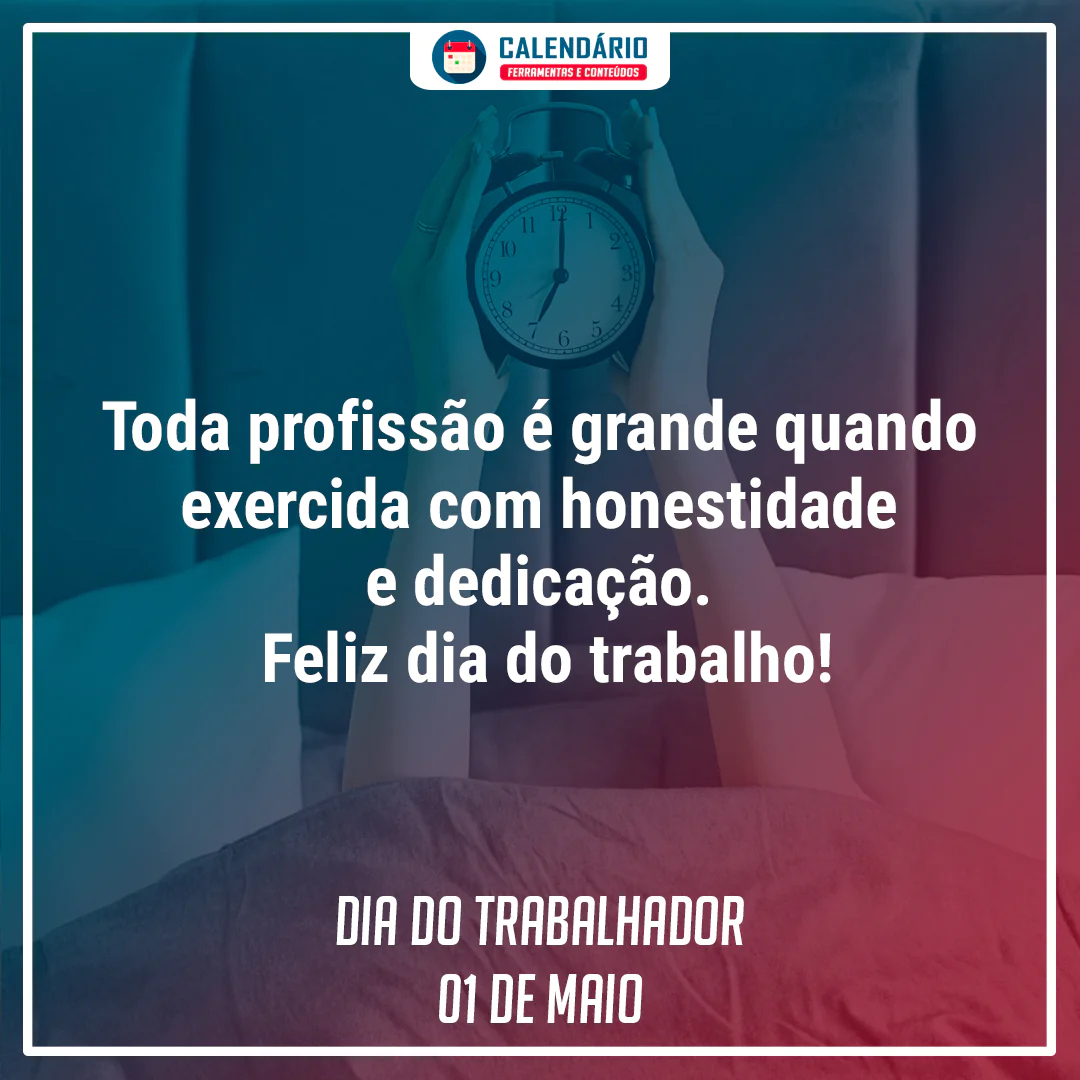 dia do trabalho 2026