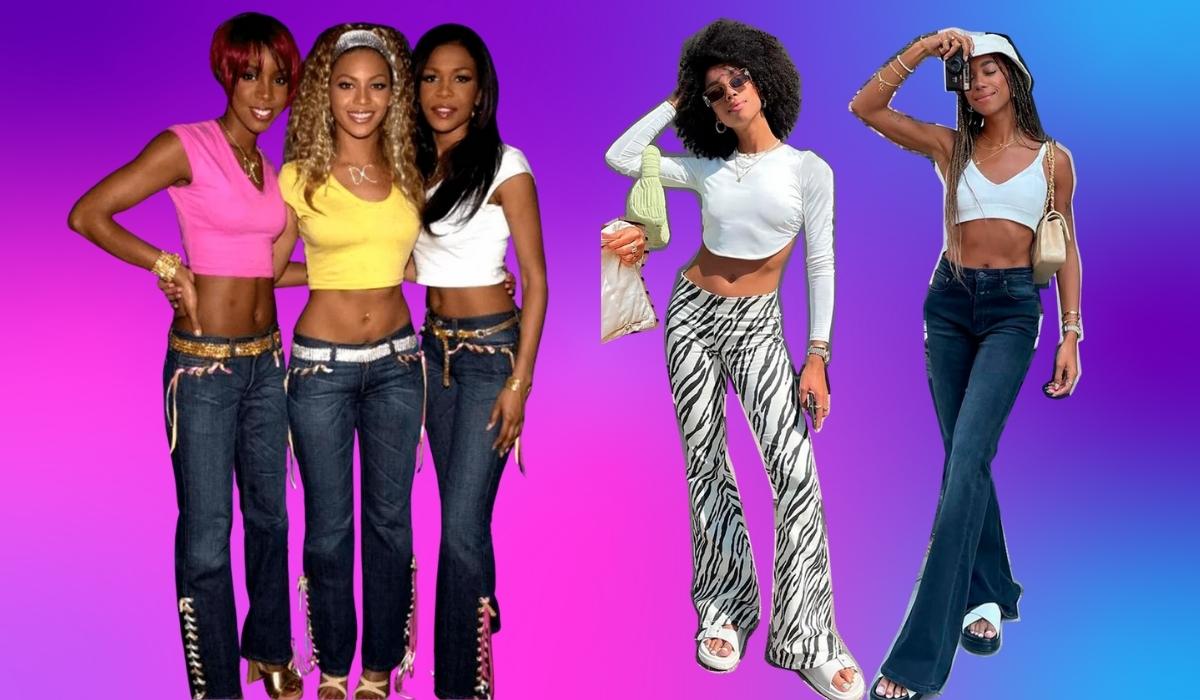 feminino look anos 2000 feminino