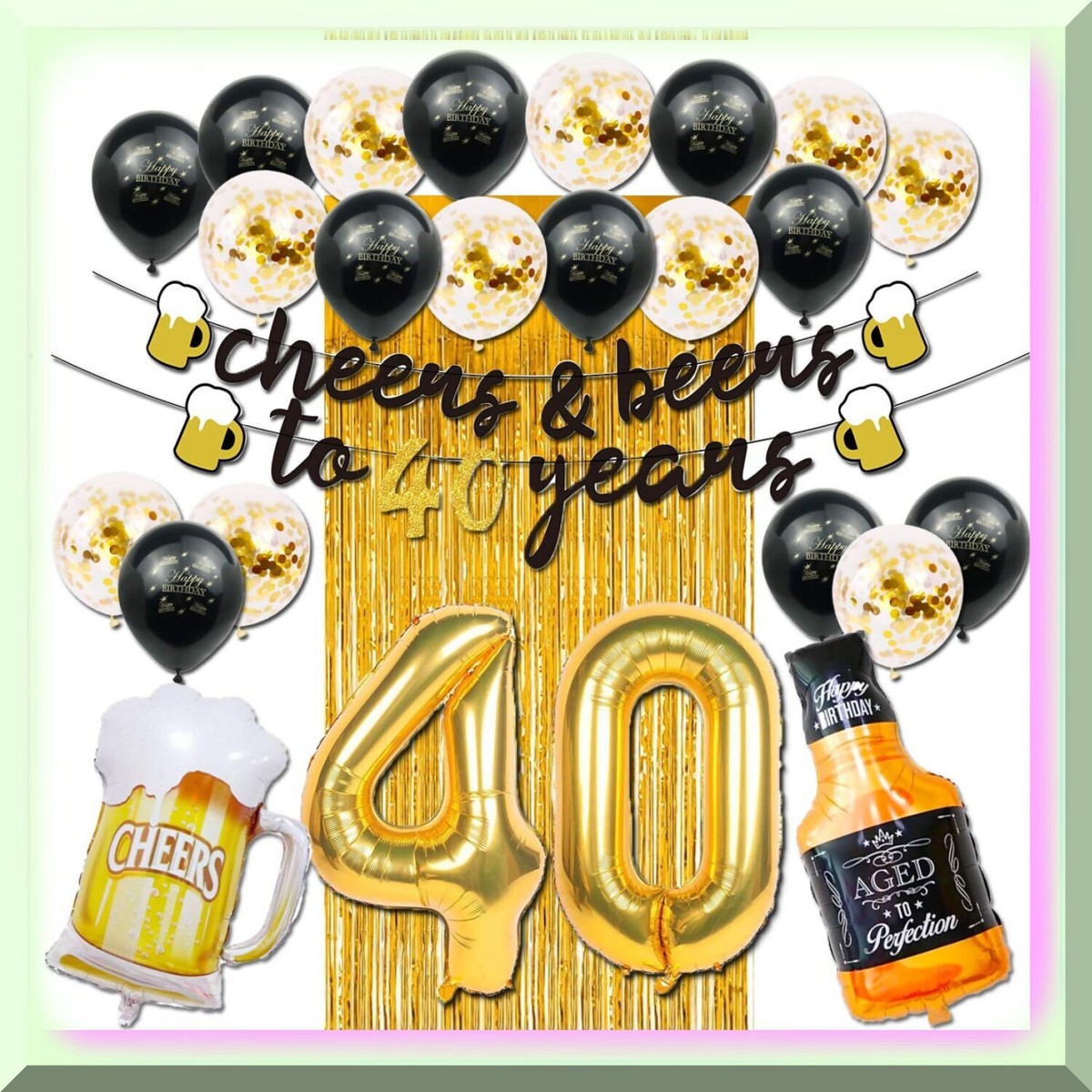 Tendências de Cores e Estilos para Festas de 40 Anos Femininas e Masculinas