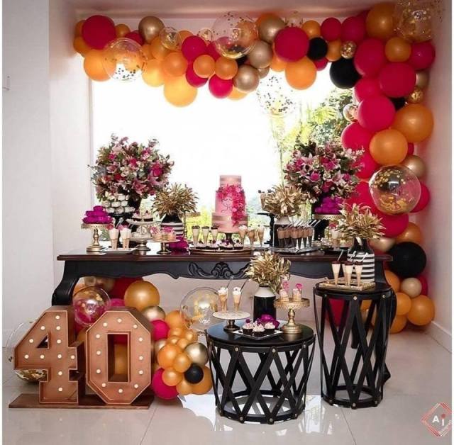 Os Melhores Temas para Festa de 40 Anos: Do Clássico ao Descontraído