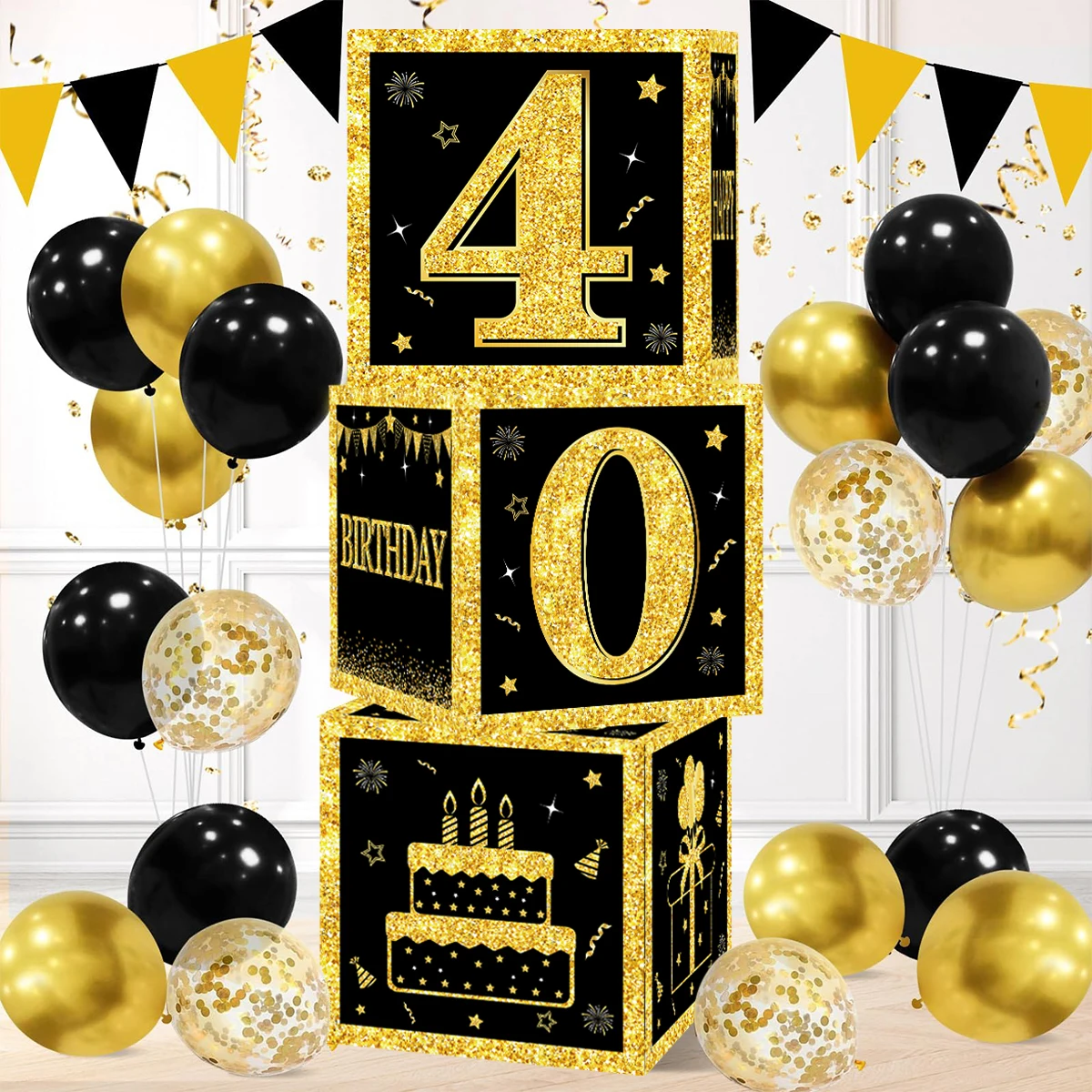 Decoração de Festa de 40 Anos em Casa: Dicas para uma Mini Table Perfeita