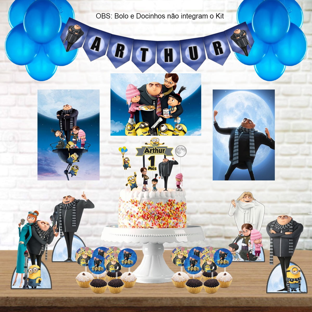 festa aniversário meu malvado favorito 3