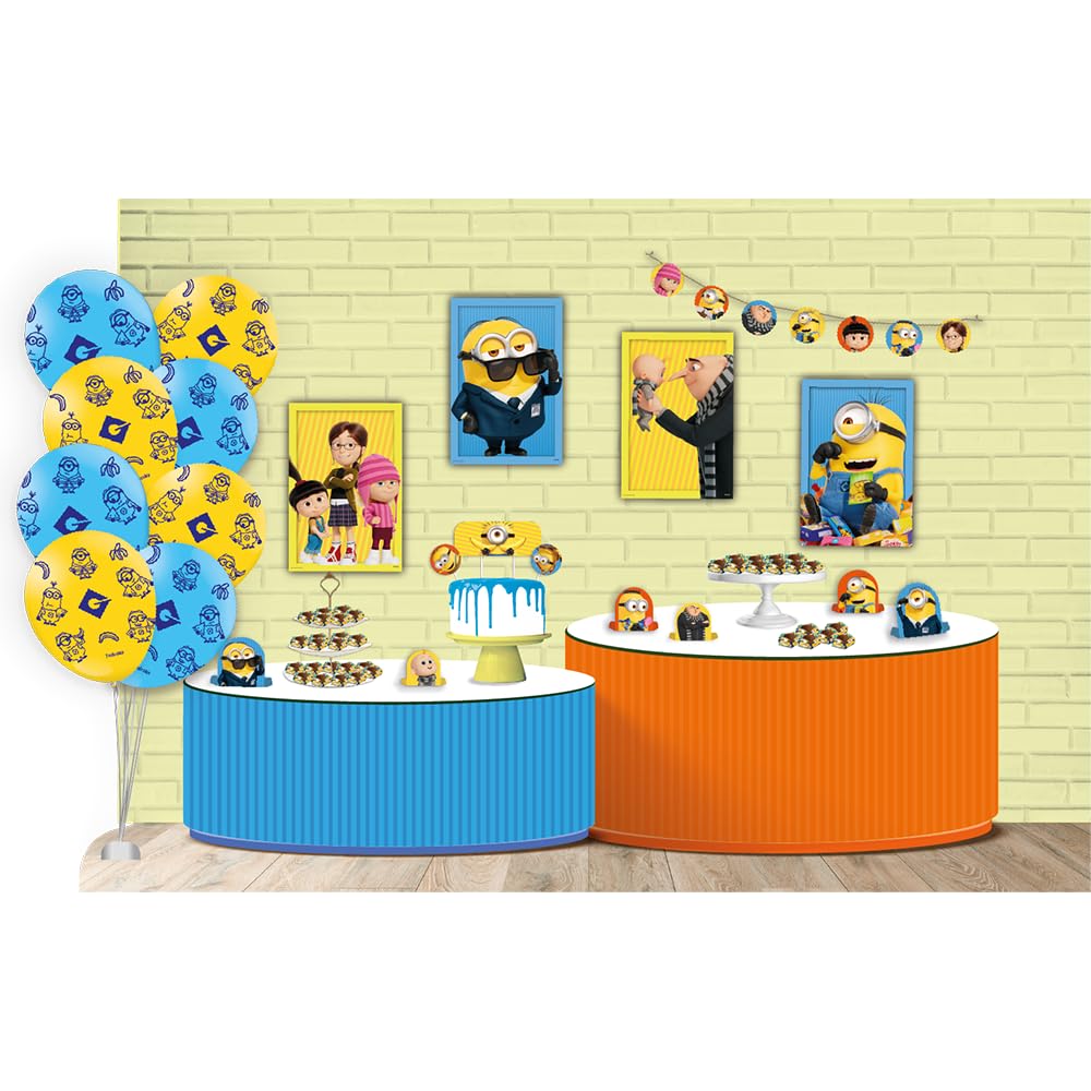 Guia Completo de Decoração para Festa Meu Malvado Favorito 3