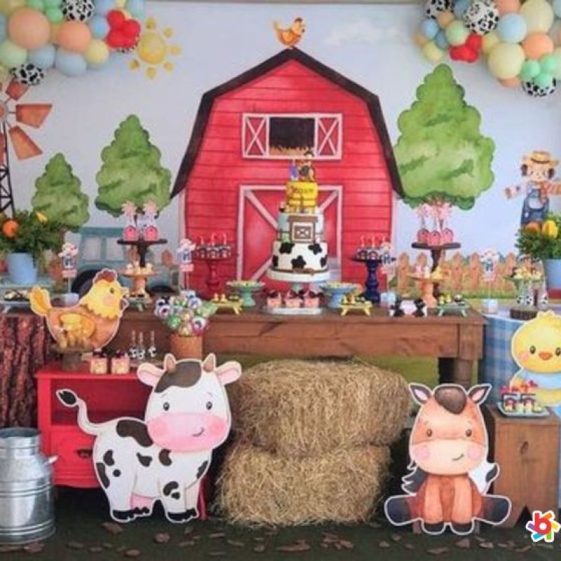 Como montar uma festa fazendinha gastando pouco