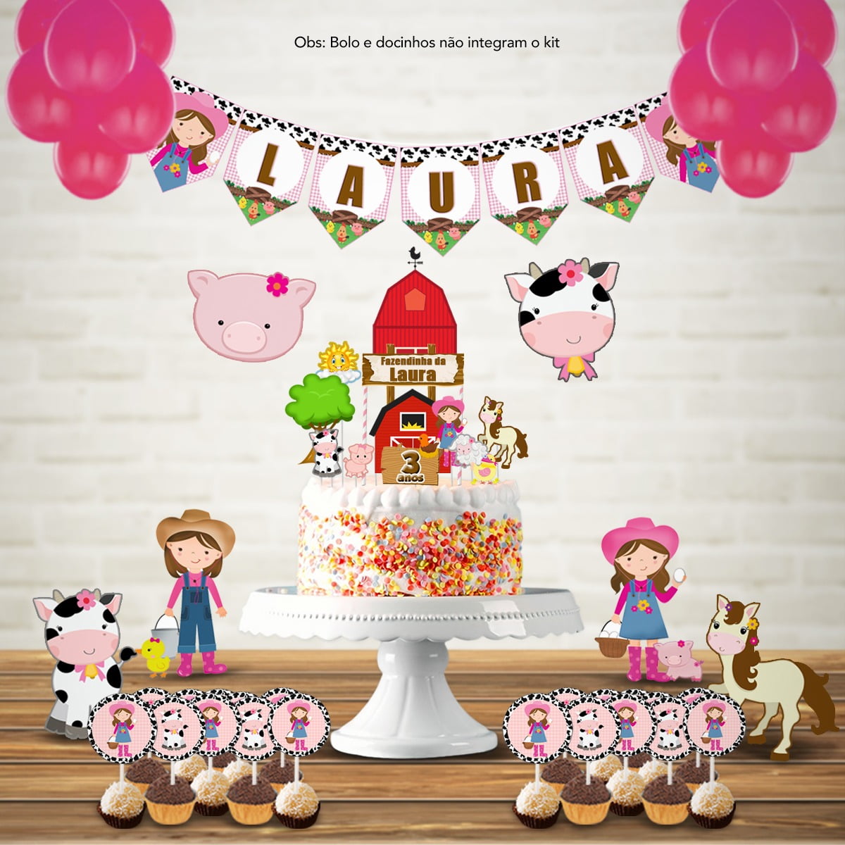 Festa Fazendinha Rosa: Dicas para uma celebração delicada