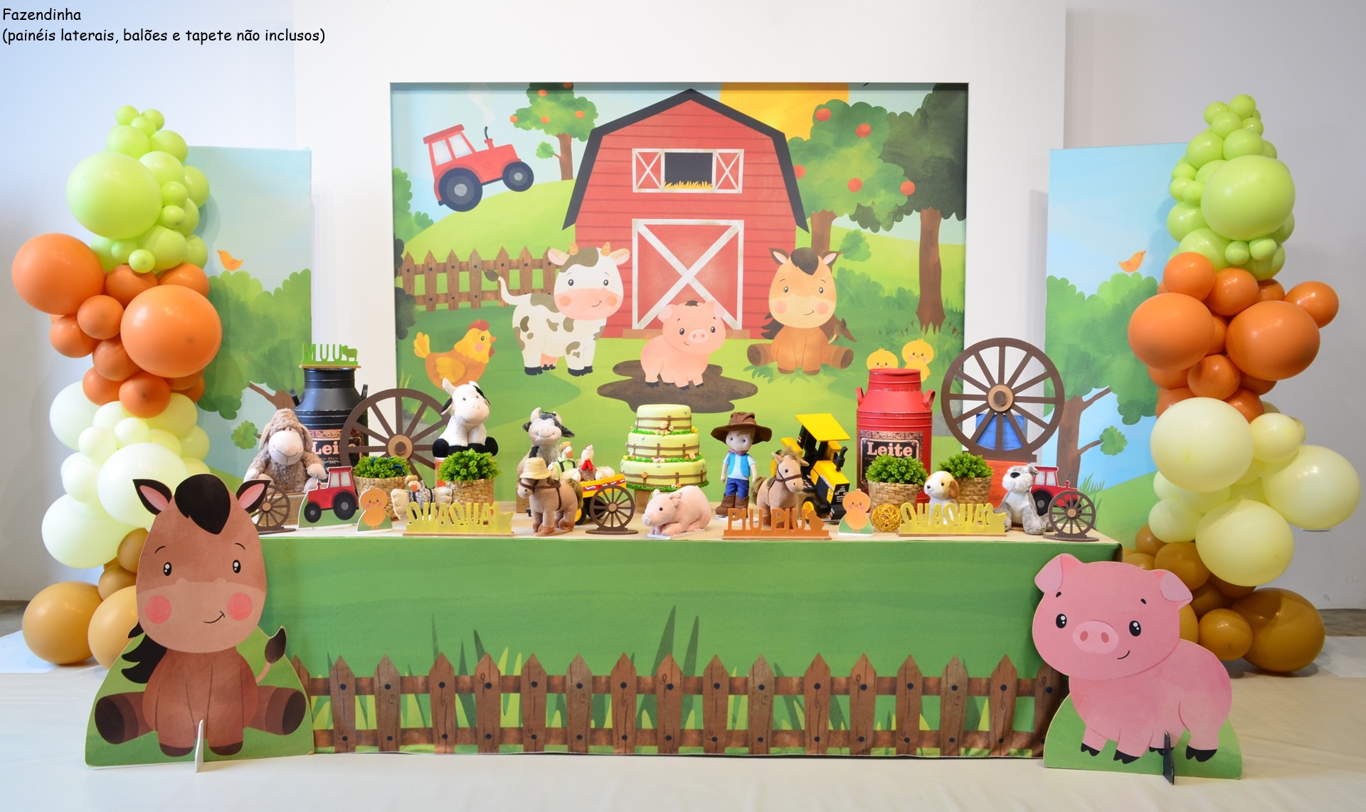 DIY: Decoração festa fazendinha com materiais recicláveis