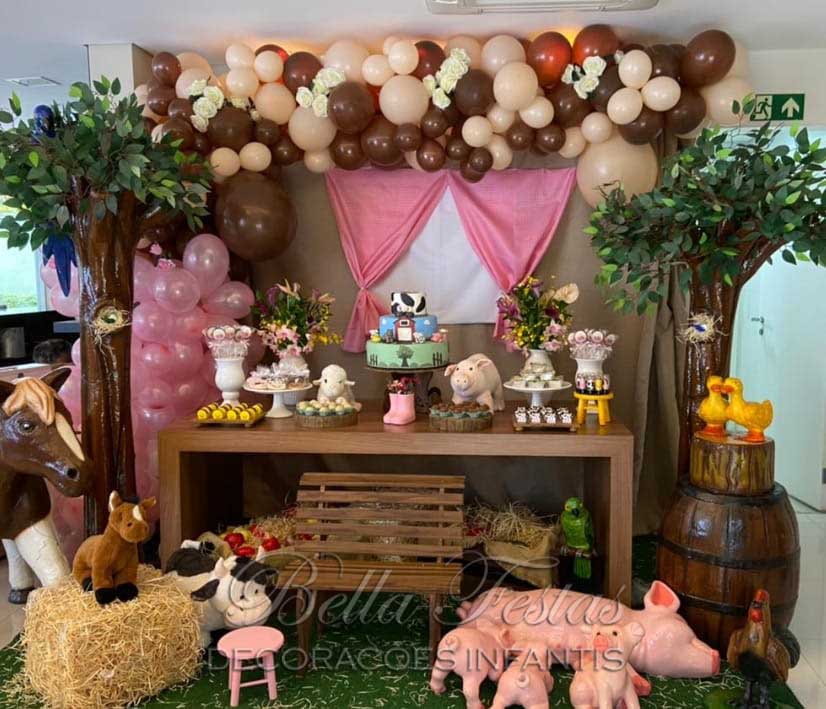 Como montar uma festa fazendinha gastando pouco