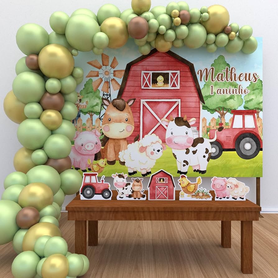 Como montar uma festa fazendinha gastando pouco