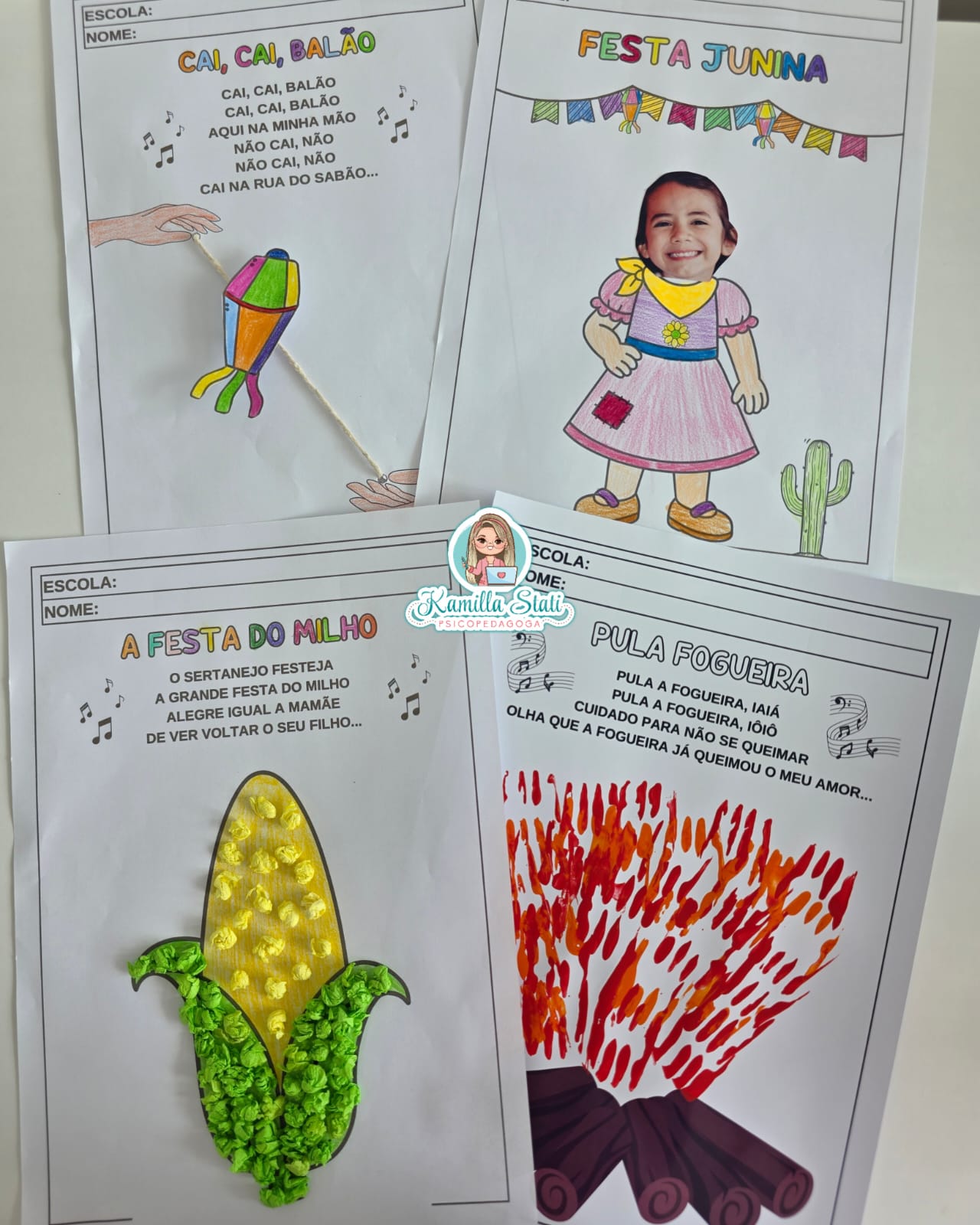 brincadeiras juninas para crianças