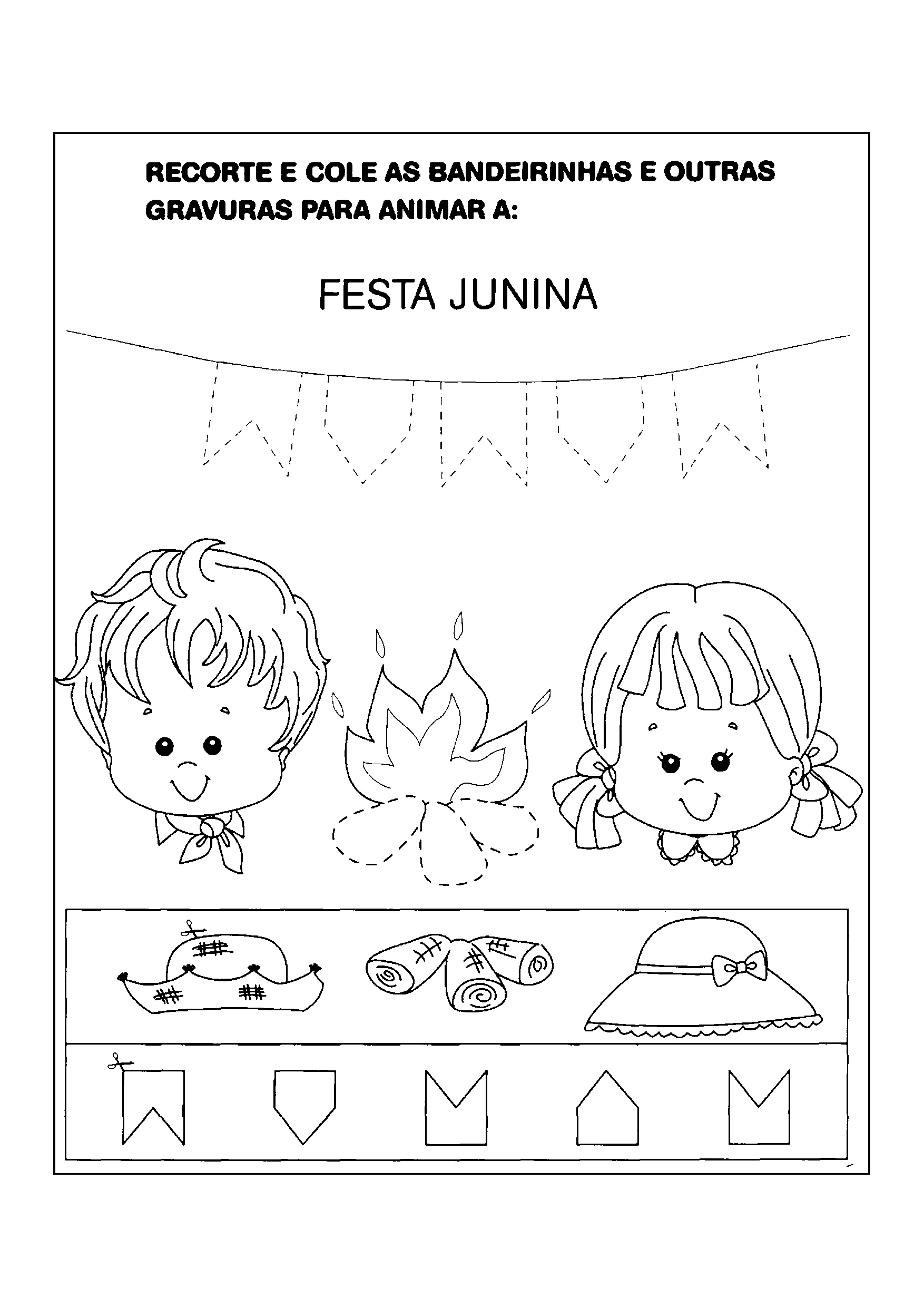 brincadeiras juninas para crianças