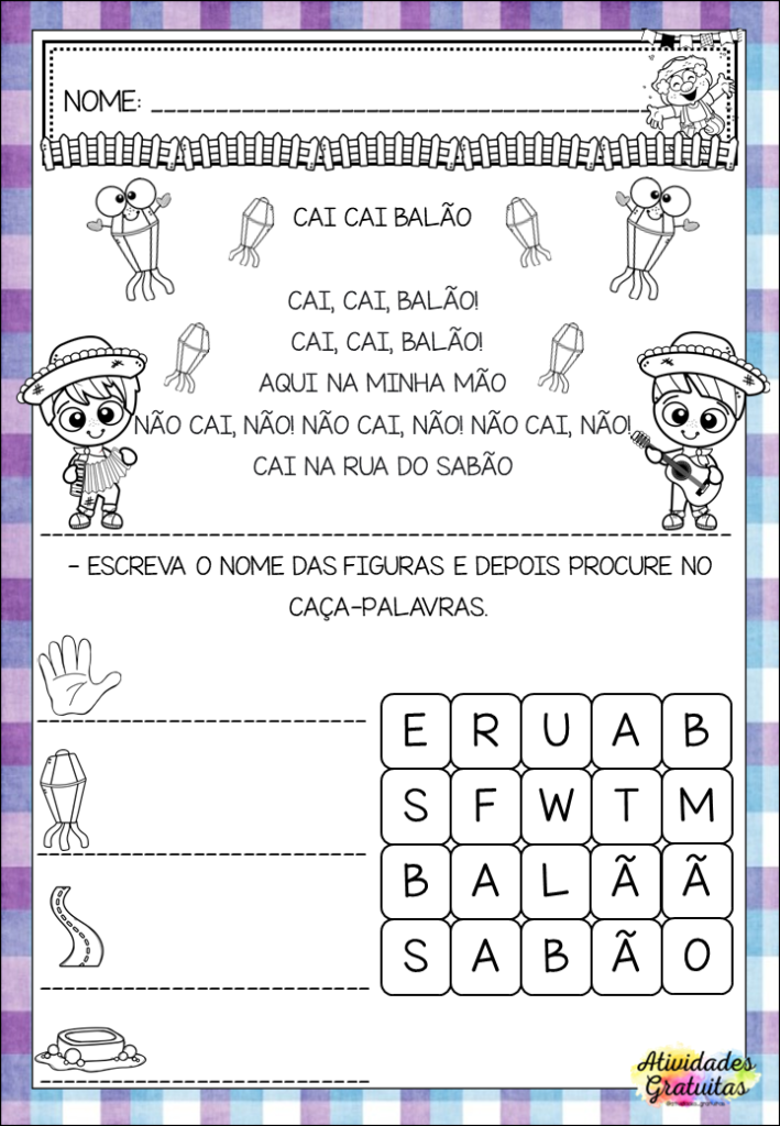 projeto festa junina escola
