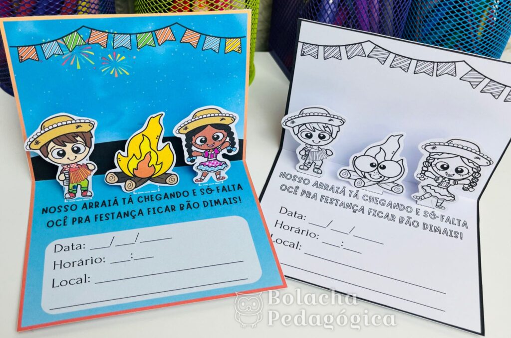 convite festa junina personalizado