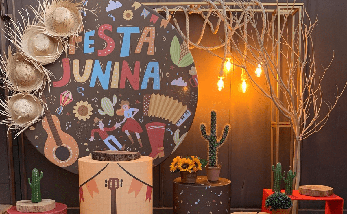 decoração de arraiá