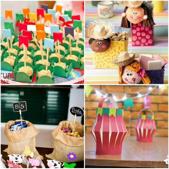 como fazer bandeirinhas de festa junina passo a passo