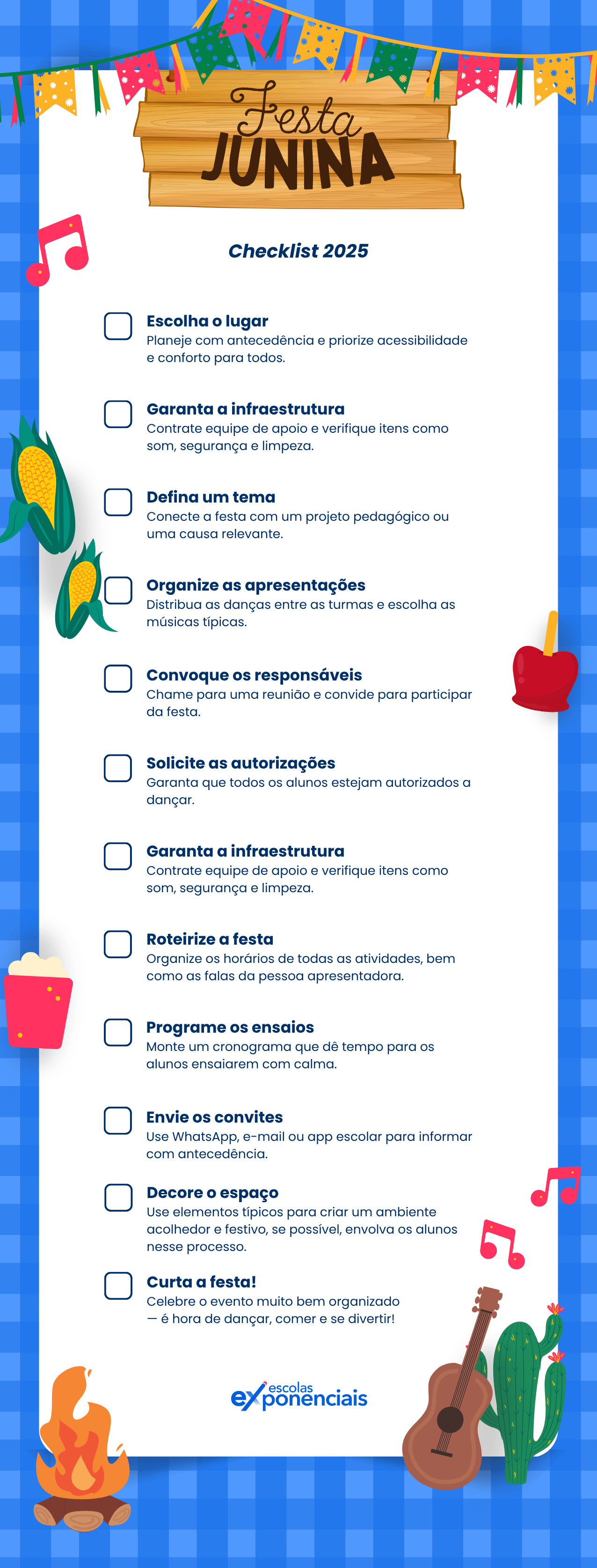 custo médio festa junina escola