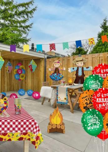 custo médio para montar uma fogueira junina decorativa