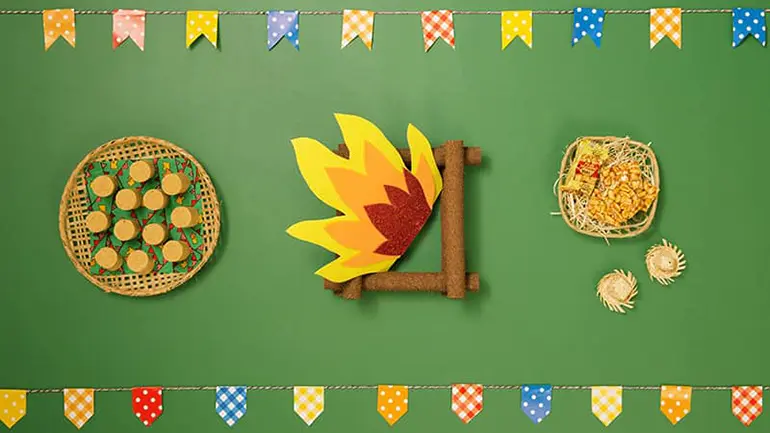 tipos de fogueiras juninas por santo