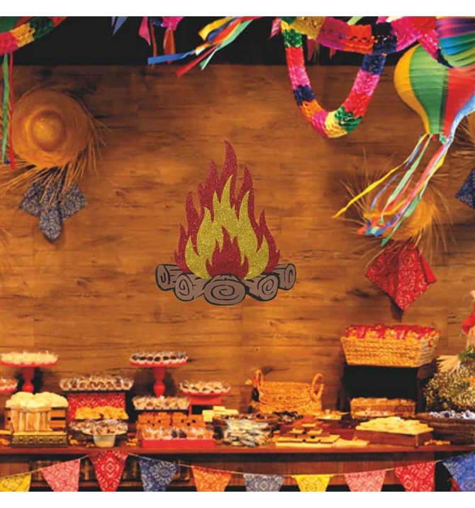 fogueira real vs fogueira decorativa festa junina