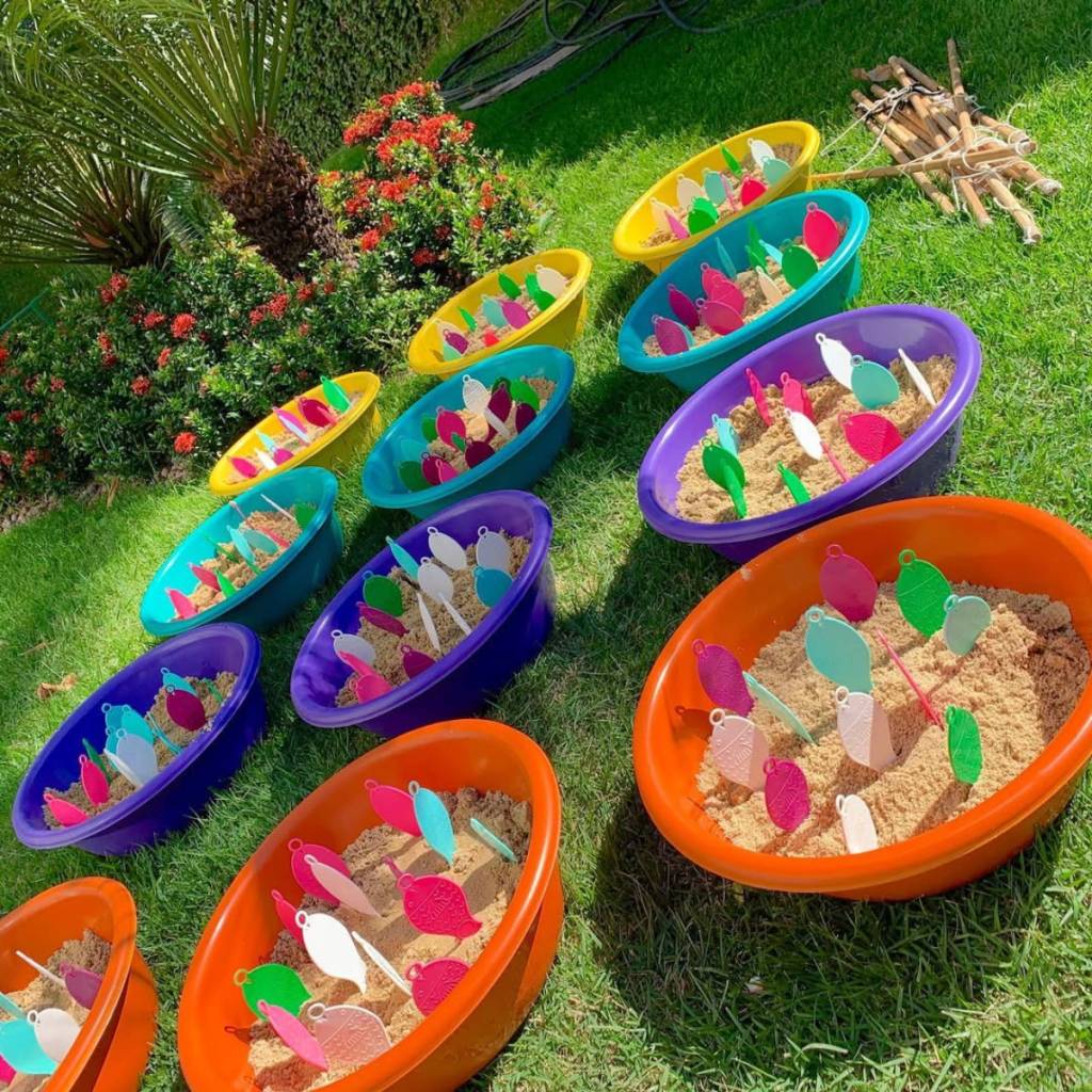 como fazer pescaria junina em casa