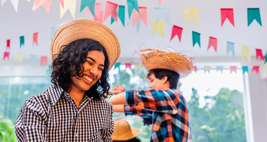 festa junina no trabalho