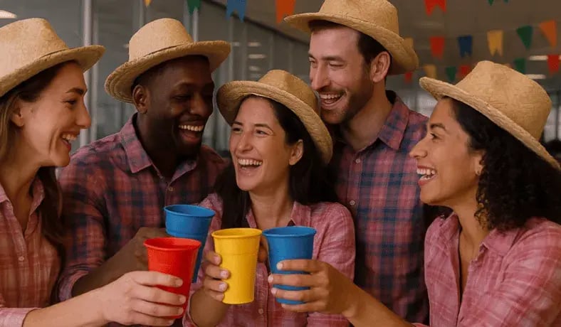erros comuns ao organizar festa junina corporativa