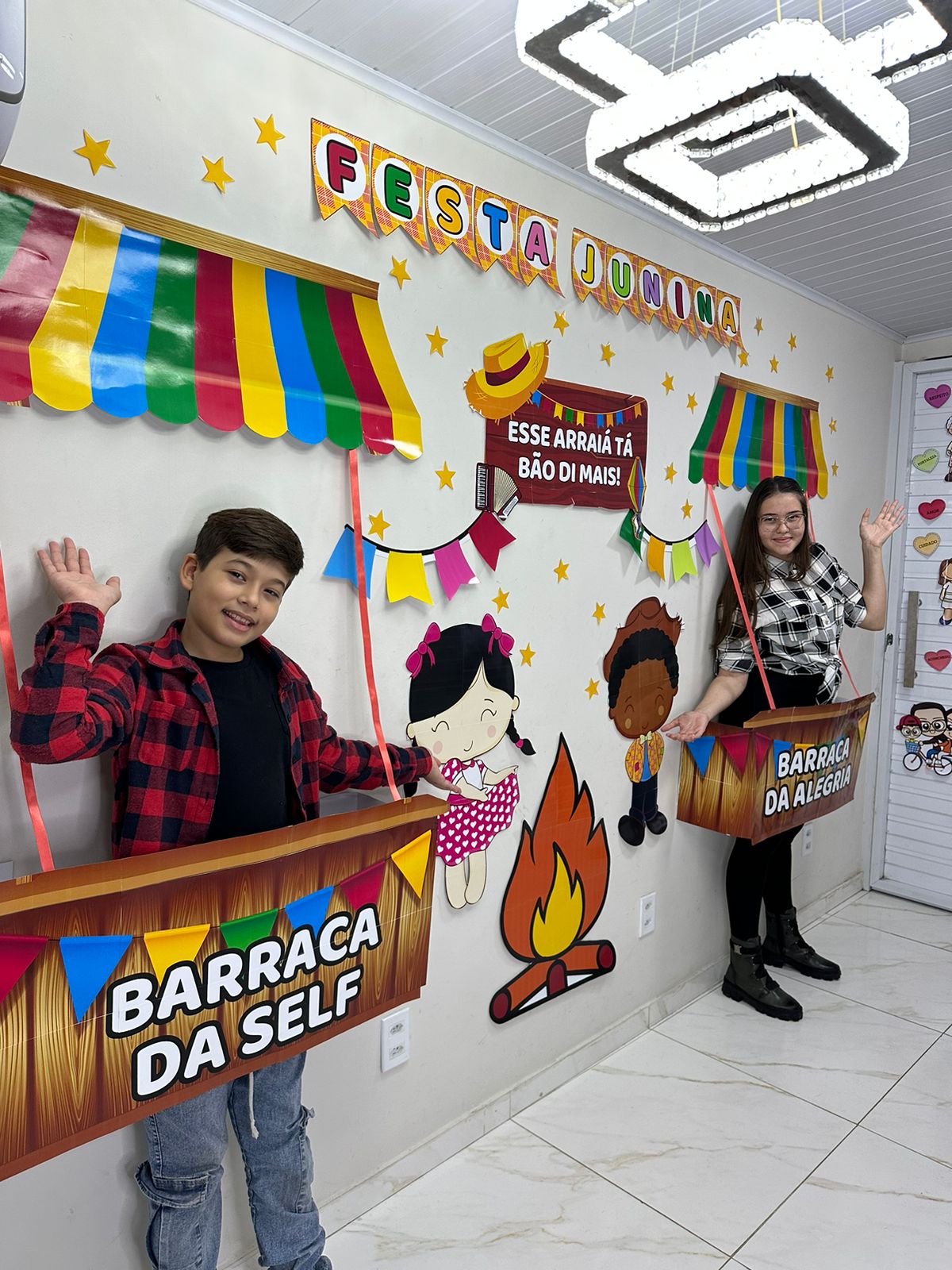 painel de festa junina personalizado