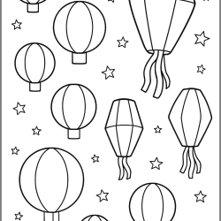 festa junina para pintar