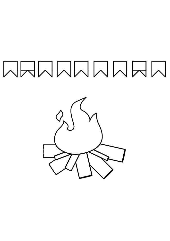 pintura de bandeirinhas de festa junina passo a passo