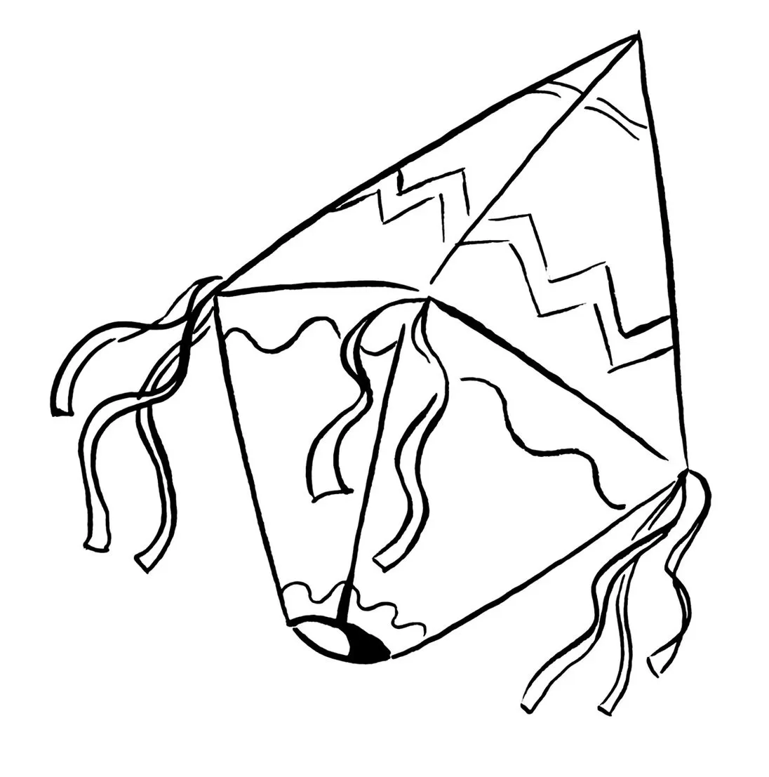 festa junina para pintar