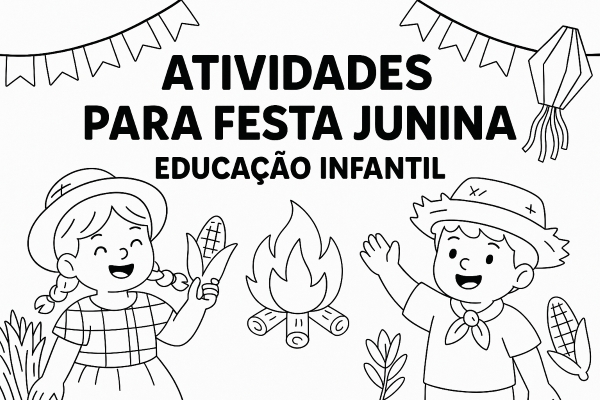 erros comuns ao pintar desenhos de festa junina