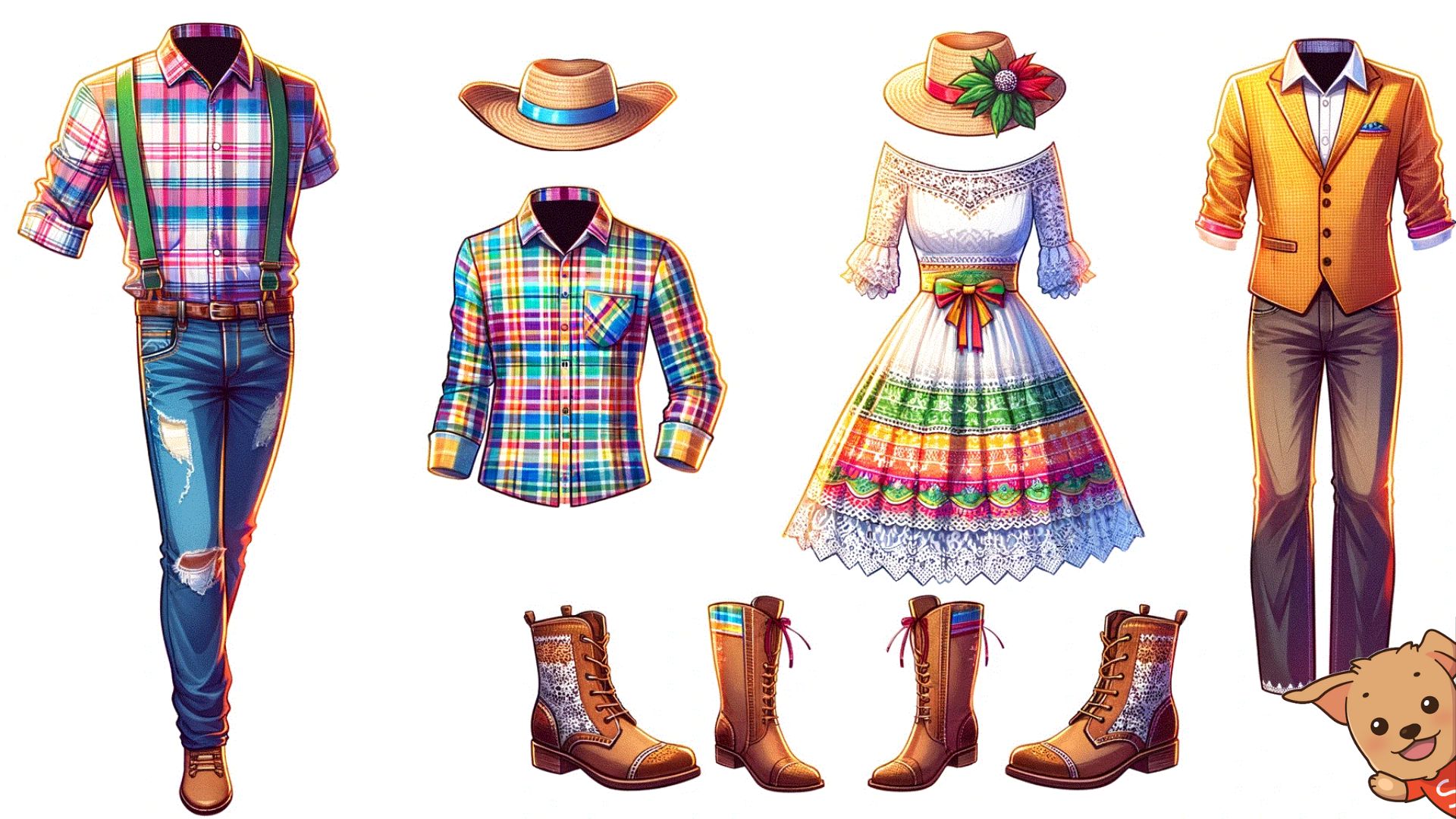 erros comuns ao escolher roupa de festa junina