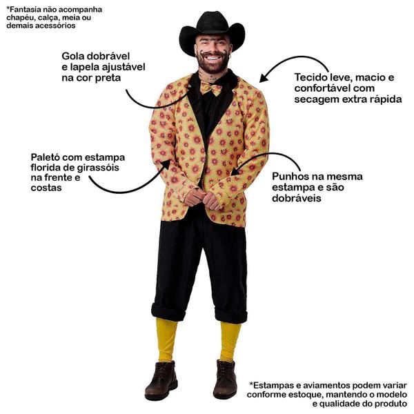 camisa xadrez masculina festa junina