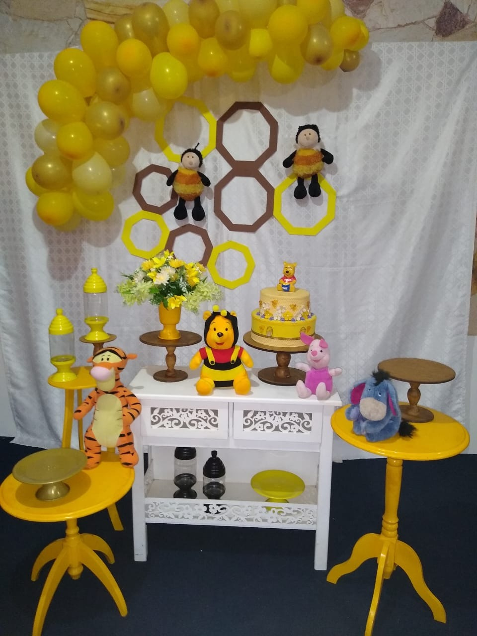 Guia completo de bolos temáticos do Ursinho Pooh