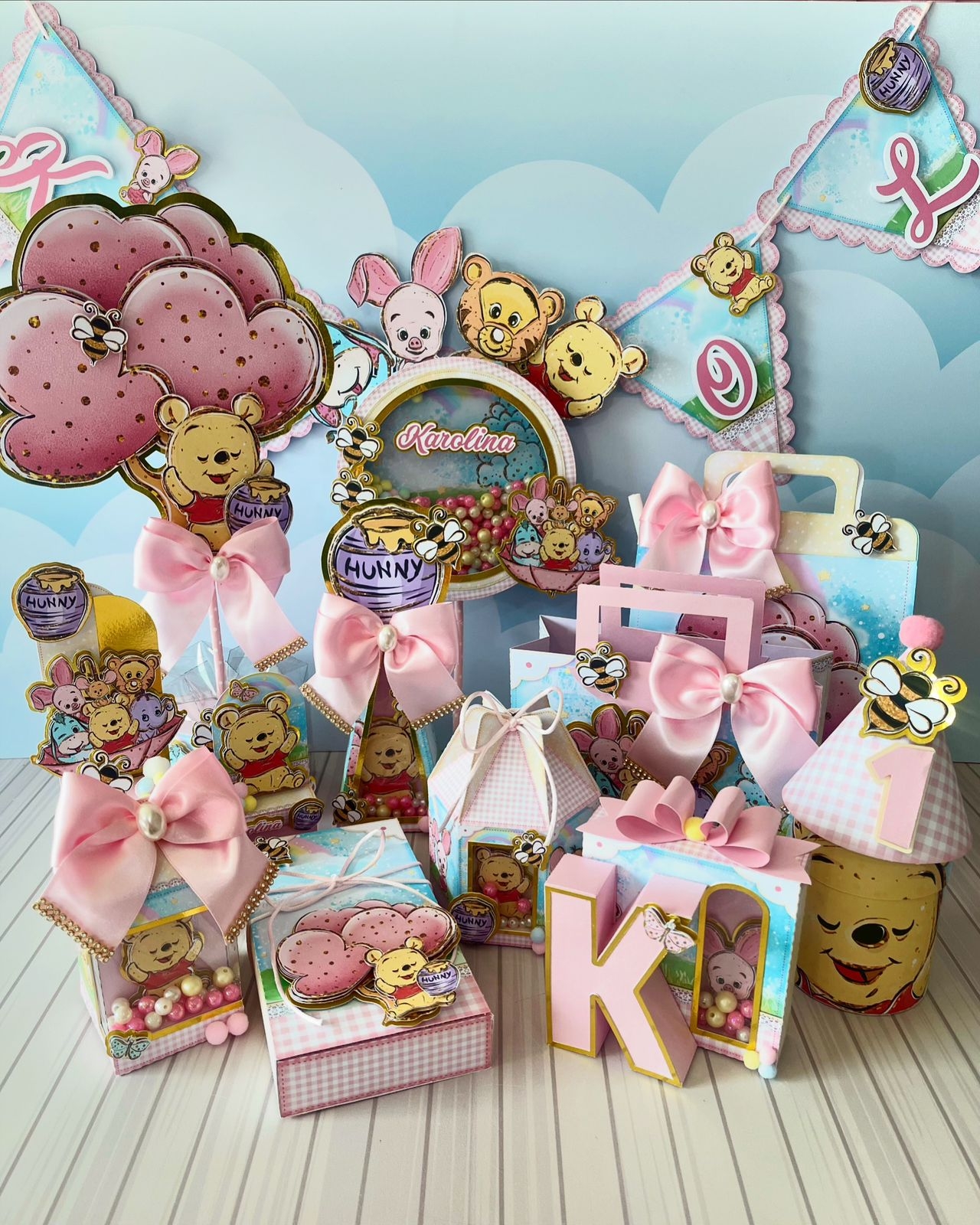 Como escolher a paleta de cores perfeita para festa Ursinho Pooh