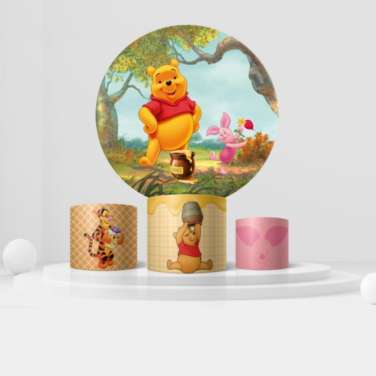 Guia completo de bolos temáticos do Ursinho Pooh