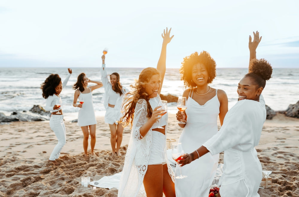 festa white party look