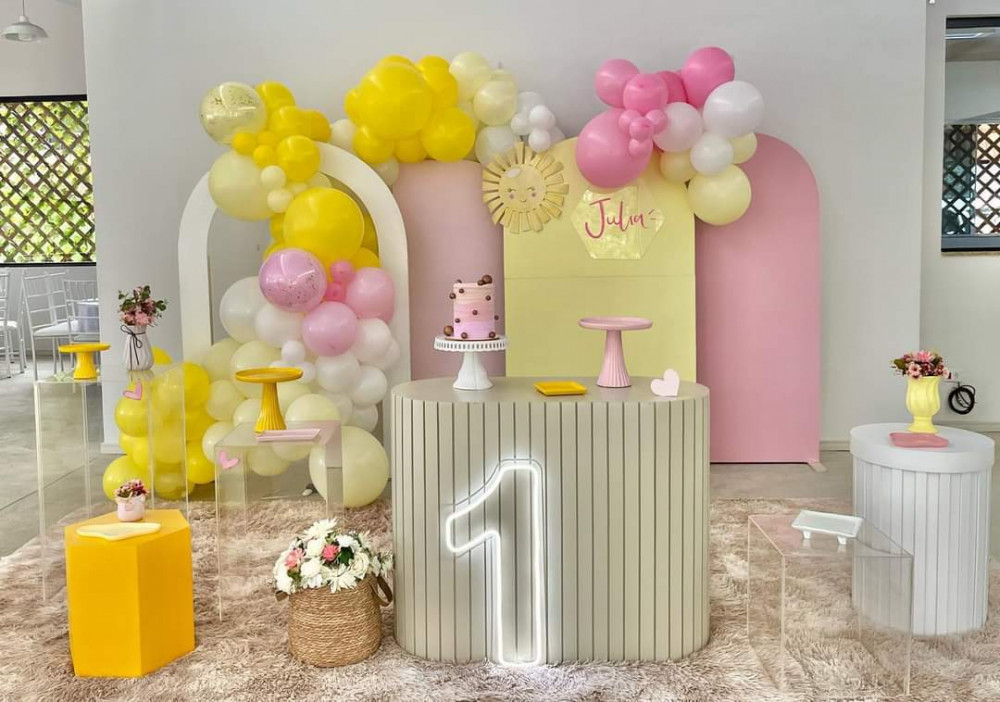 Como Montar um Chá de Bebê You Are My Sunshine Econômico