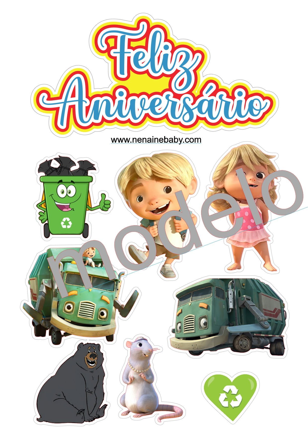 Como Personalizar Lembrancinhas do Zé Coleta de Forma Criativa