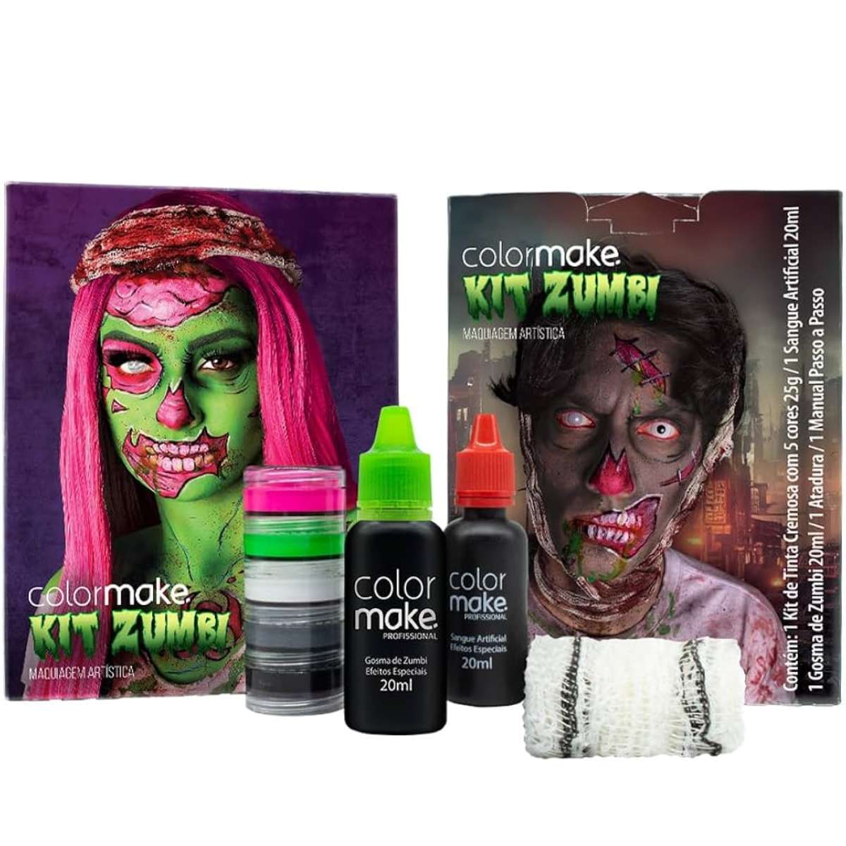 Guia Completo de Maquiagem de Zumbi para Halloween