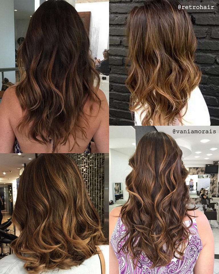 cobrir mechas morena iluminada