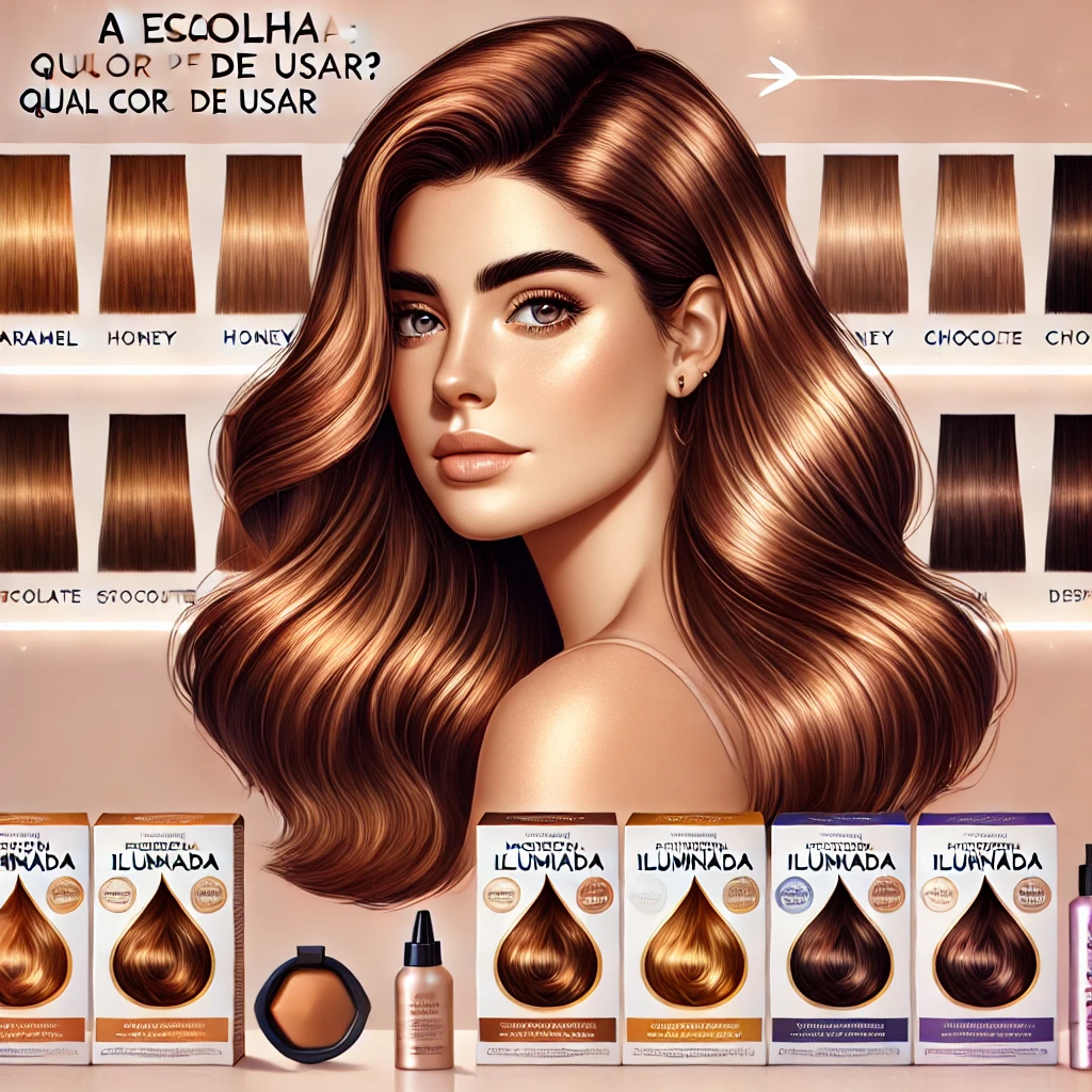 cabelo manchado depois de morena iluminada