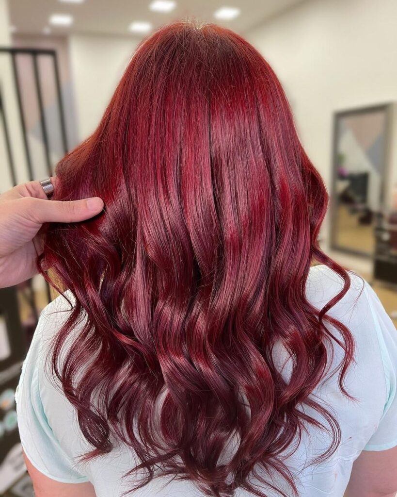 balayage reverso morena iluminada