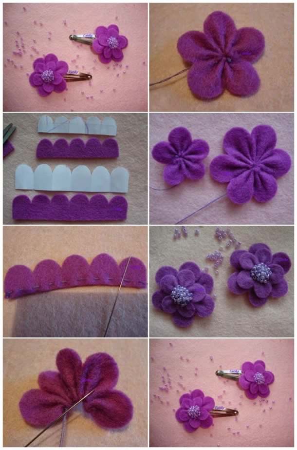 Guia Completo: Como Fazer Flores de Feltro para Iniciantes