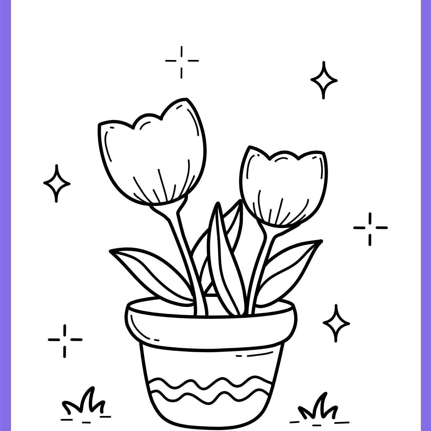 flores para colorir para crianças