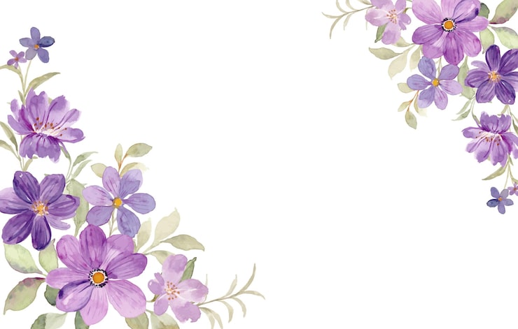 flores lilás