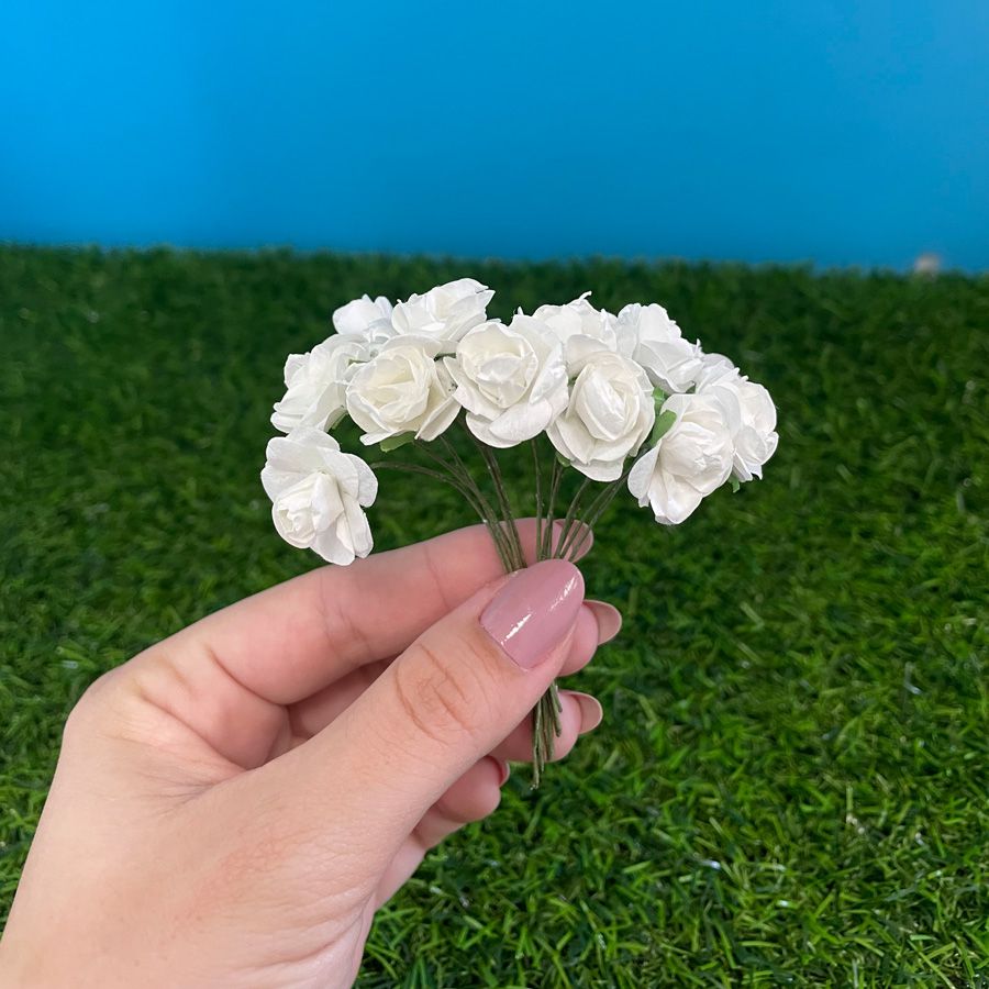 florzinha branca para jardim