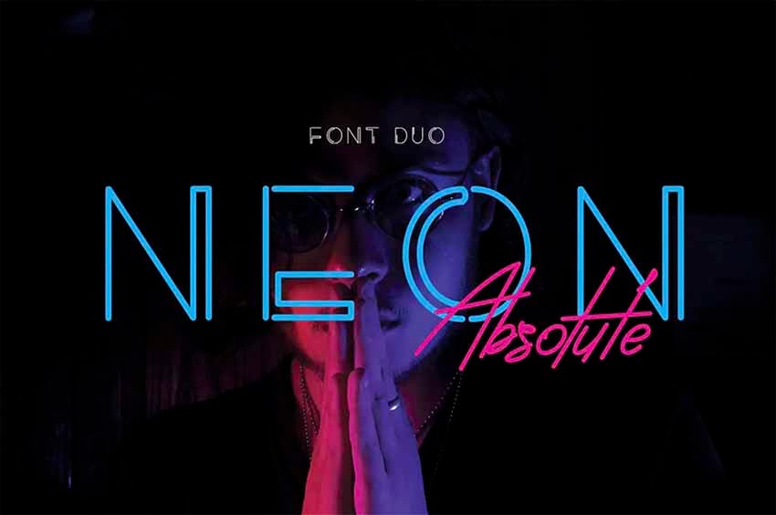 letreiro neon