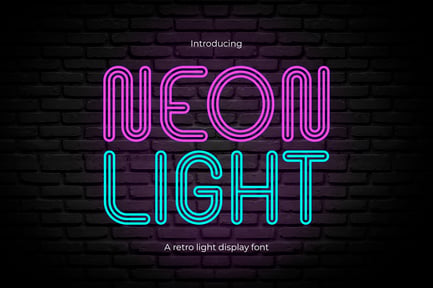 efeito neon photoshop