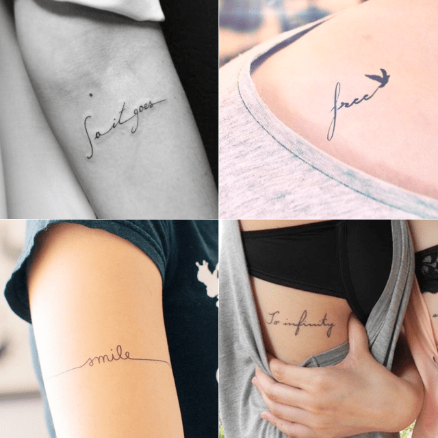 fontes de tatuagem fineline