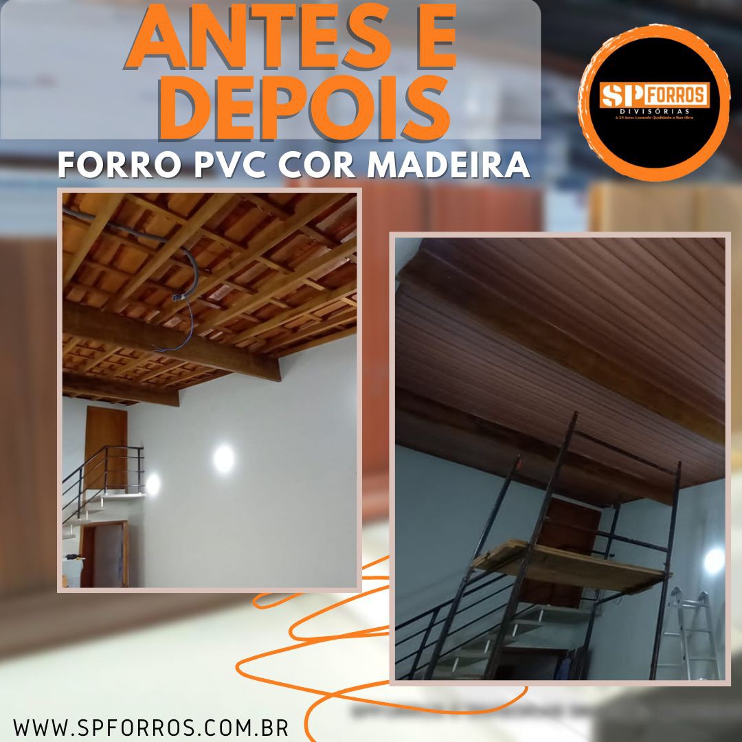 Forro de madeira lambril